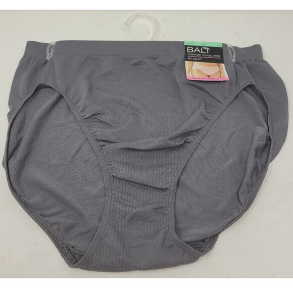 Bali Comfort Revolution Women's High Cut Briefs, sz 8/9, Bundle of 3 Pairs - Picture 2 of 4